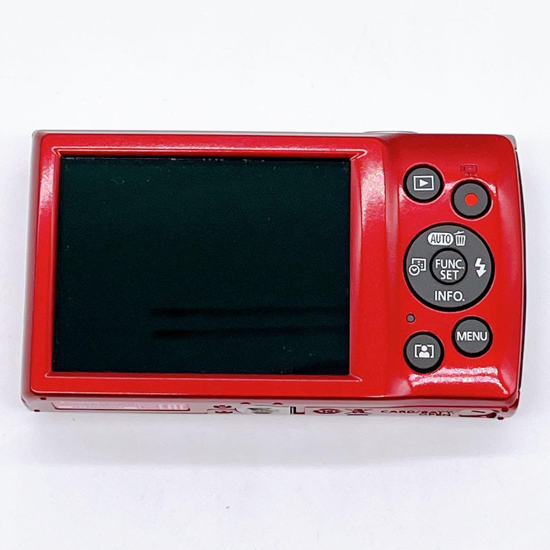 【極美品】Canon IXY 200 レッド オールド コンデジ 充電器セット