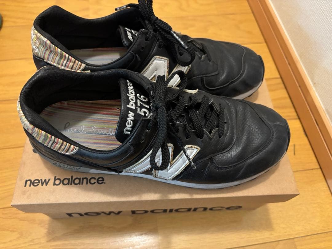 ニューバランス ポールスミス レザースニーカー レア品 26.5 UK8
