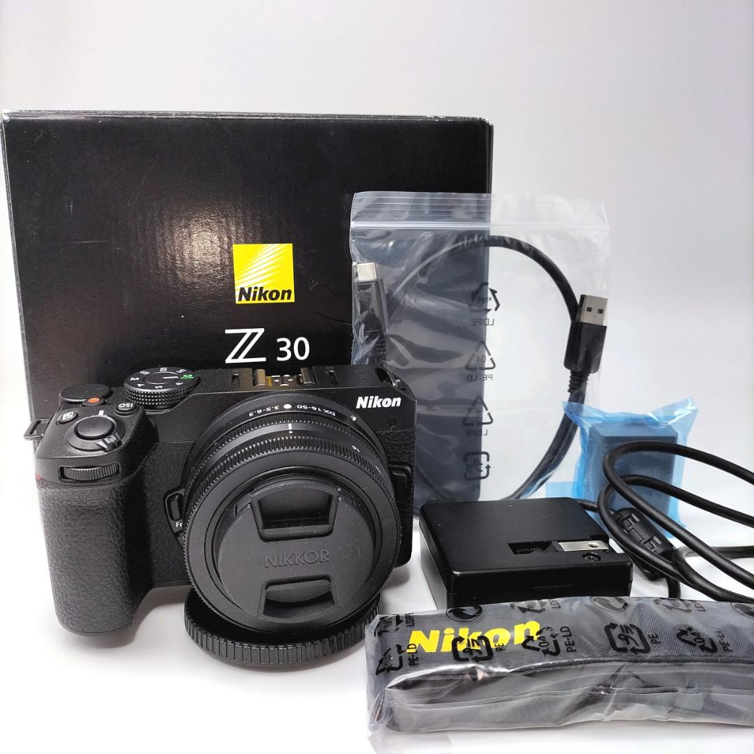 【未使用級】Nikon Z 30 レンズキット ミラーレス一眼 箱付