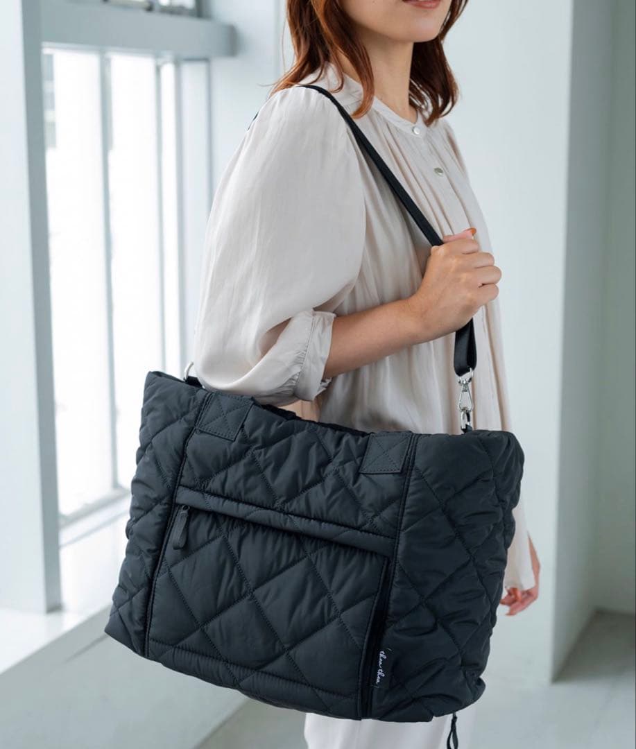 THEATHEA/ティアティア 3WAY キルティングマザーズバッグ 3点セット