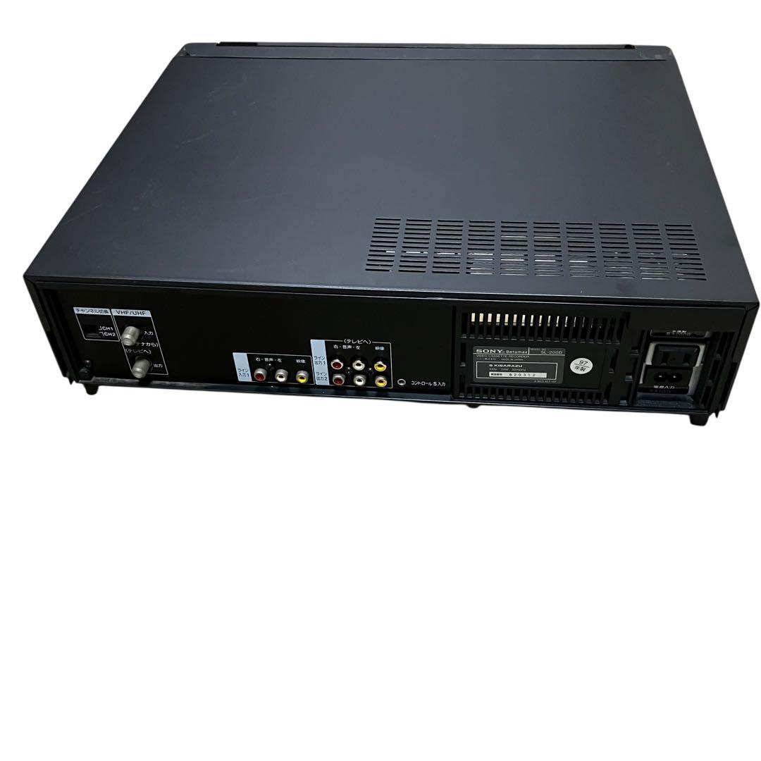 SONY Betamax ビデオデッキ SL-200D