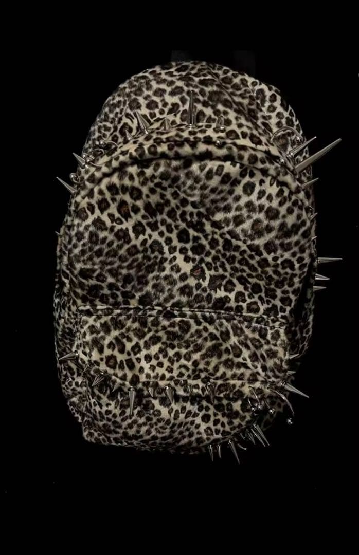 【特別セール中】lisa lil vinci着用レオパード バック ヒョウ柄