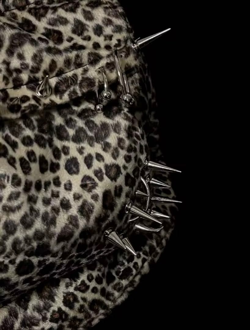 【特別セール中】lisa lil vinci着用レオパード バック ヒョウ柄