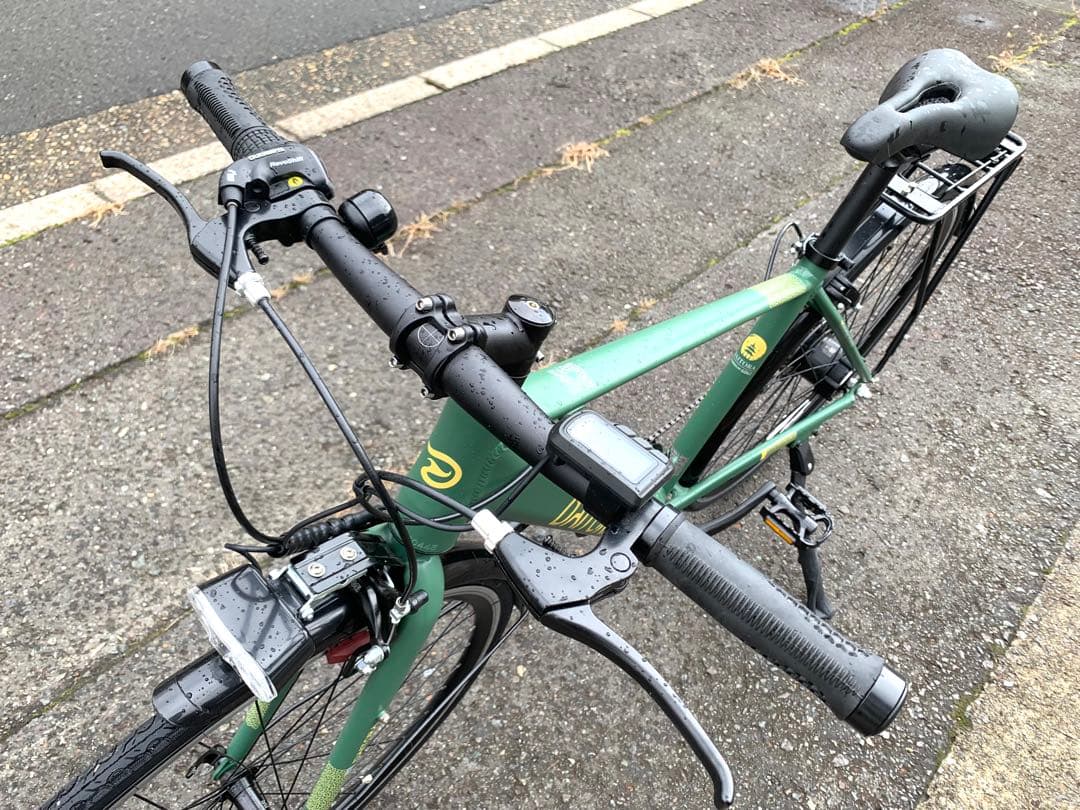 【動作確認済】送料無料BUILTIN電動アシスト自転車 低走行距離283km