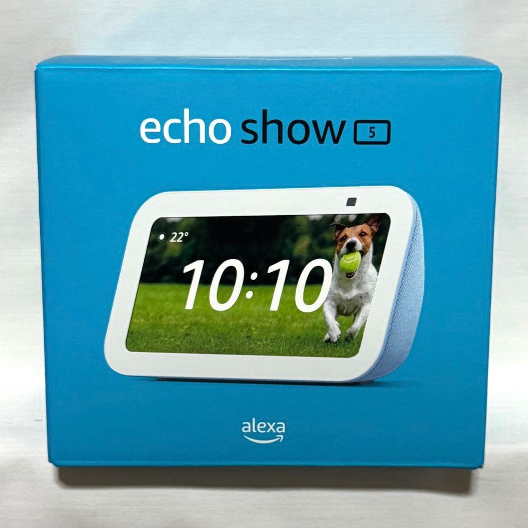 Echo Show 5 第3世代 with Alexaクラウドブルー