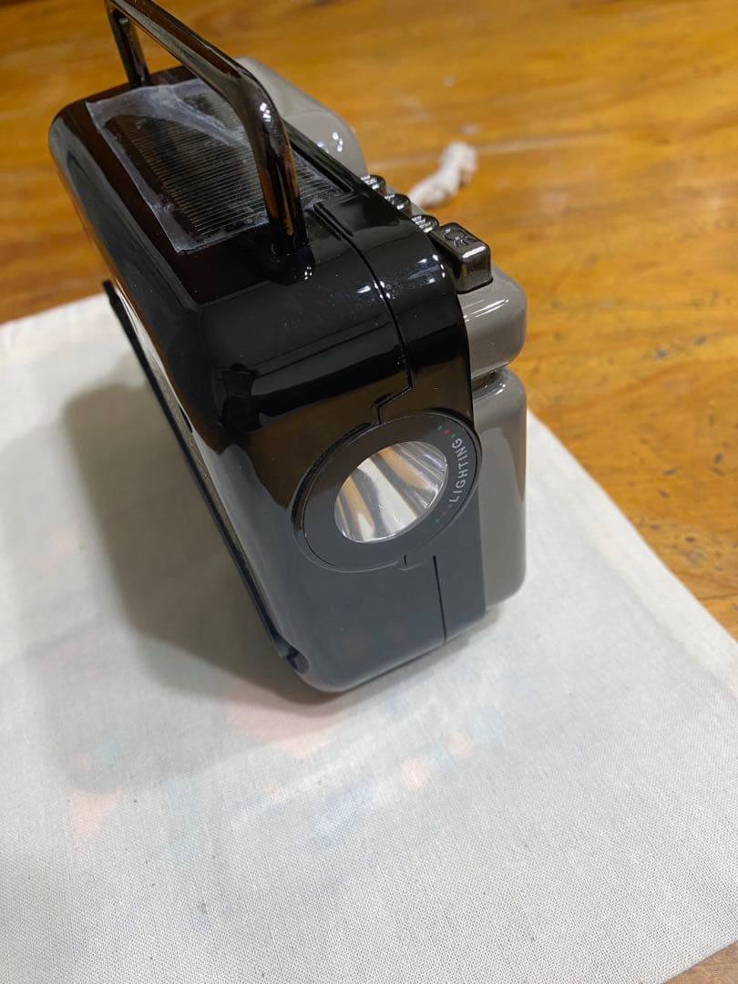 RELAX ポータブルラジオ AM/FM Bluetooth ウォームグレー