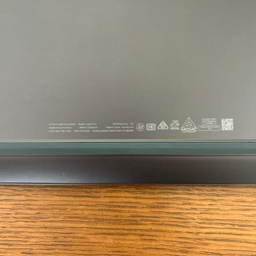HP ENVYx360convertible13-ag0010AuケースCDペン