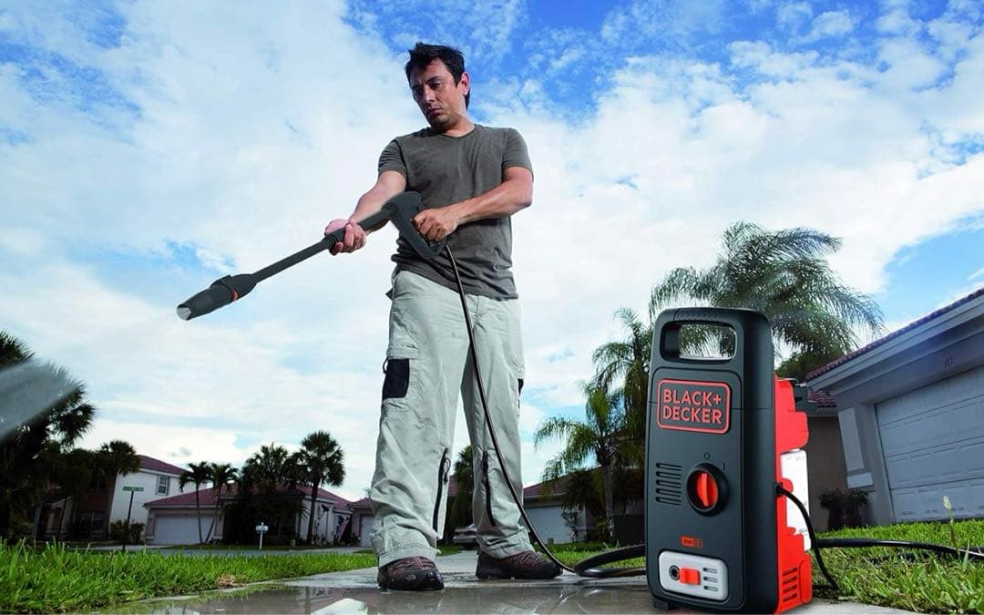 BLACK+DECKER 高圧洗浄機 BW13 1000W