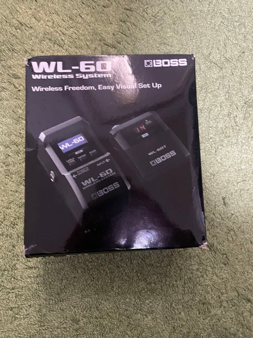 最終値下げ！箱付き！BOSS WL-60 ワイヤレスシステム