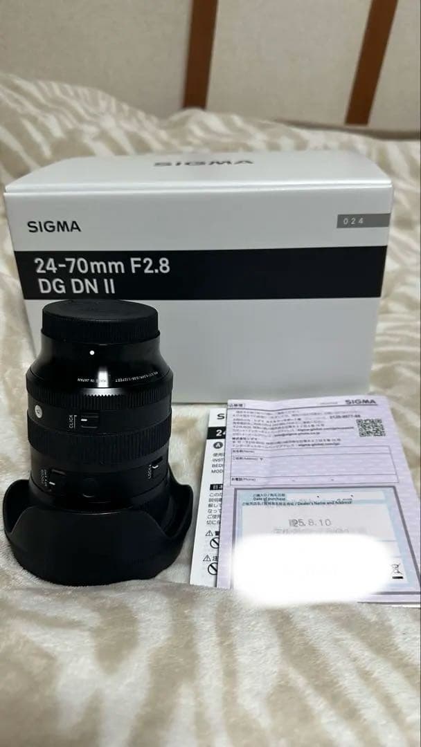 SIGMA 24-70mm F2.8 DG DN II | Art Eマウント