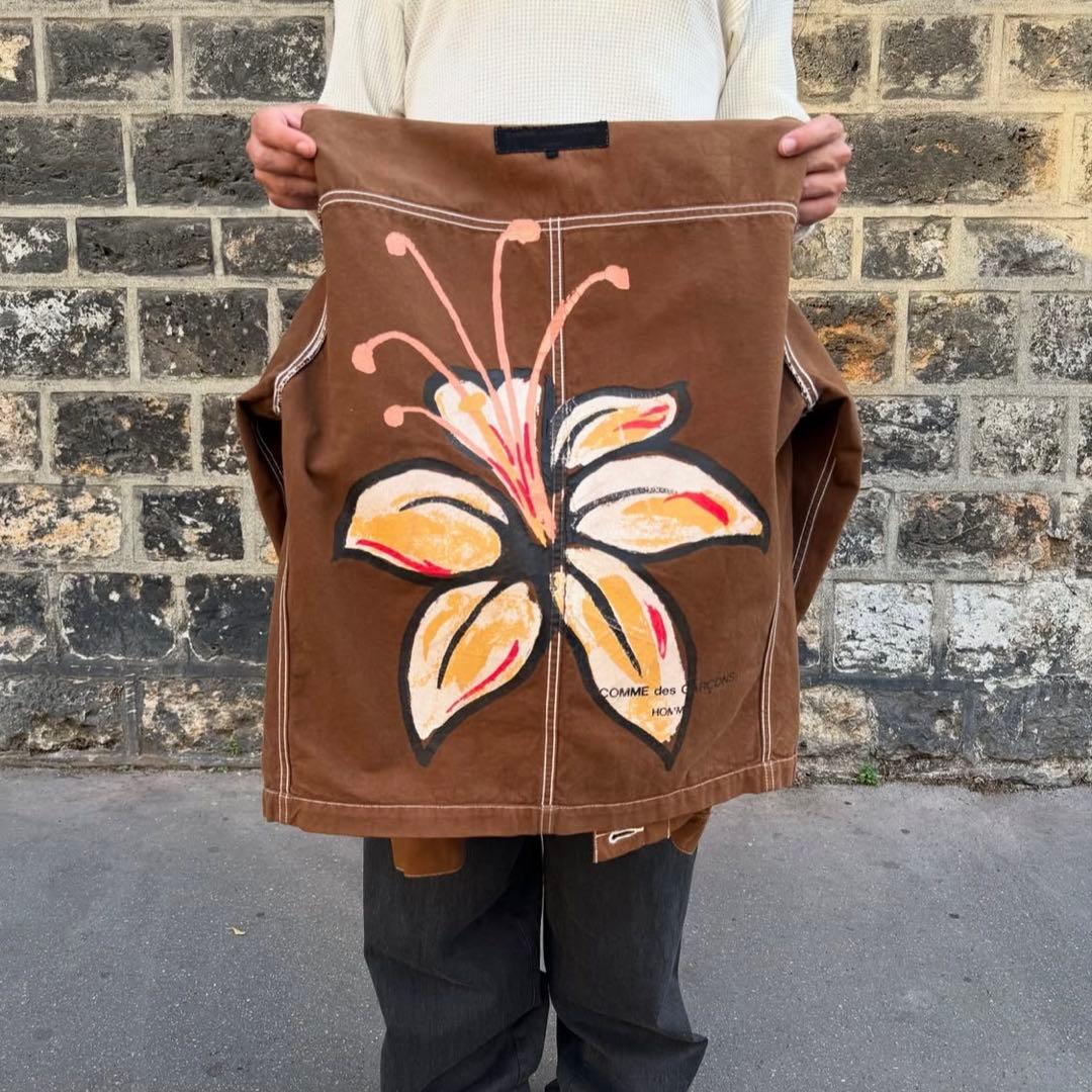激レア！2003SS CDG HOMME “FLOWER”WORK JACKET