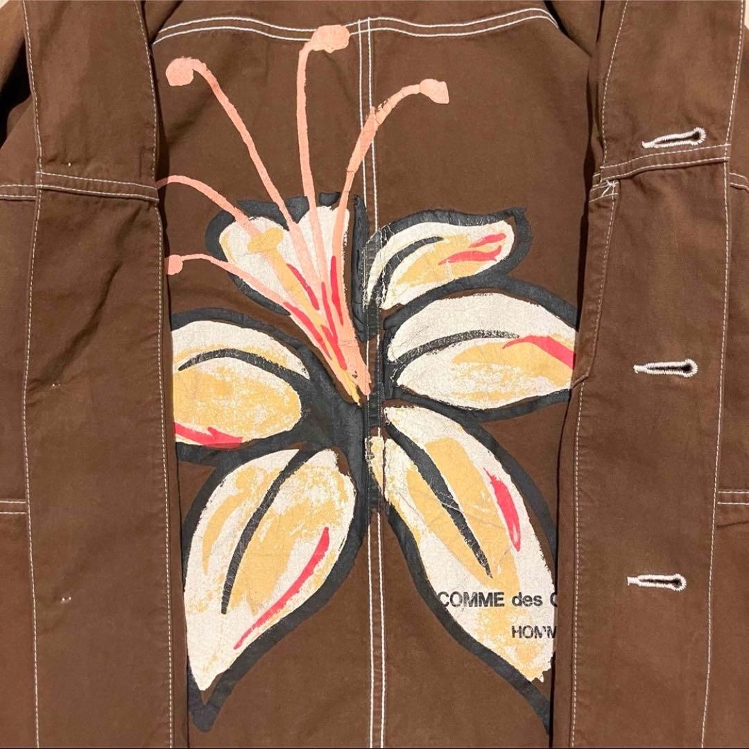 激レア！2003SS CDG HOMME “FLOWER”WORK JACKET
