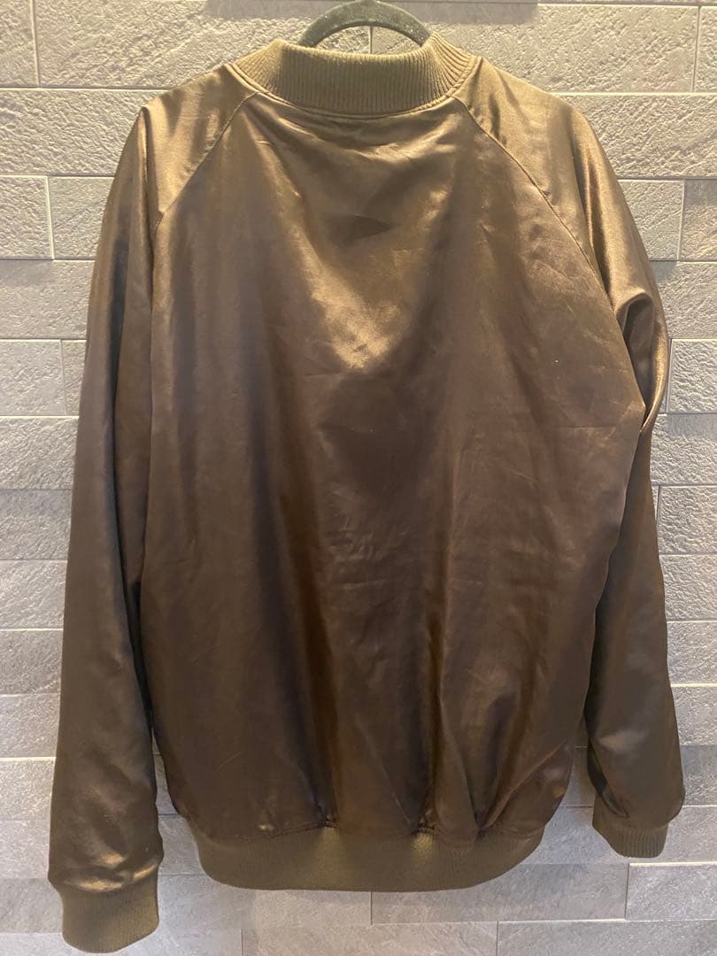 【美品】Schott リバーシブル ベロア スカジャン スカル 刺繍 ジャケット