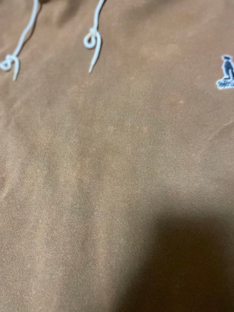 80s USA製 old stussyモックネック パーカー シャドーマン