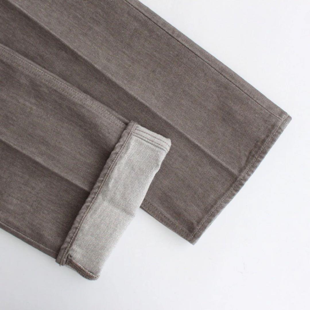 パンツ HARD TWIST BROWN DENIM 5P PANTS 24 BROWN