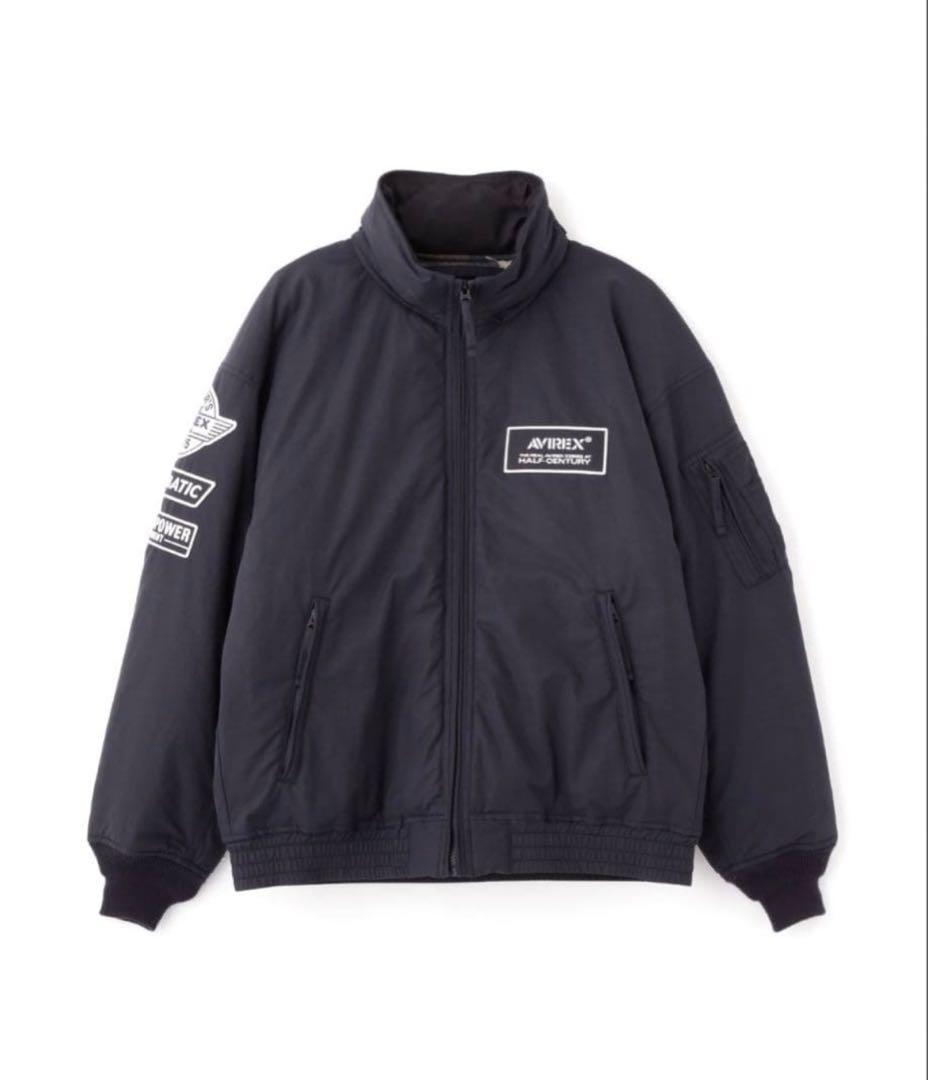 AVIREX 50TH ジャケット ネイビー
