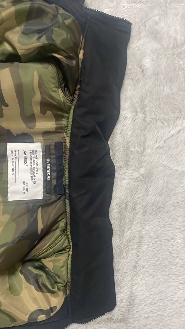 AVIREX 50TH ジャケット ネイビー