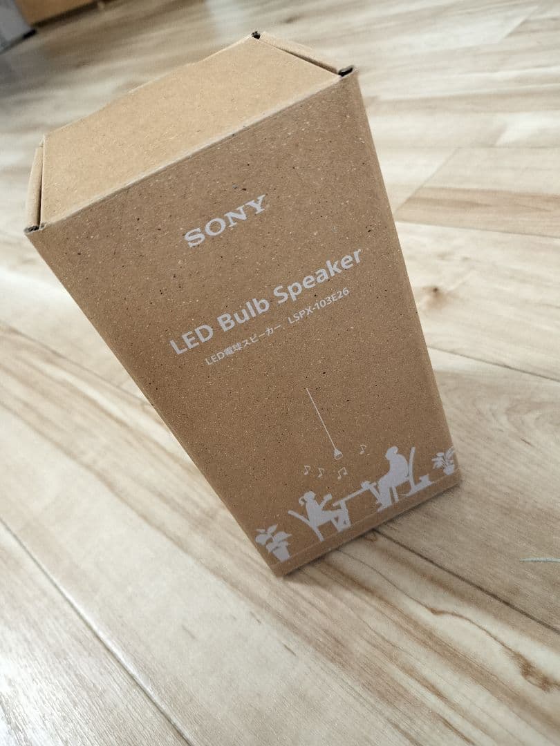 【新品未使用】SONY LED電球スピーカー LSPX-103E26