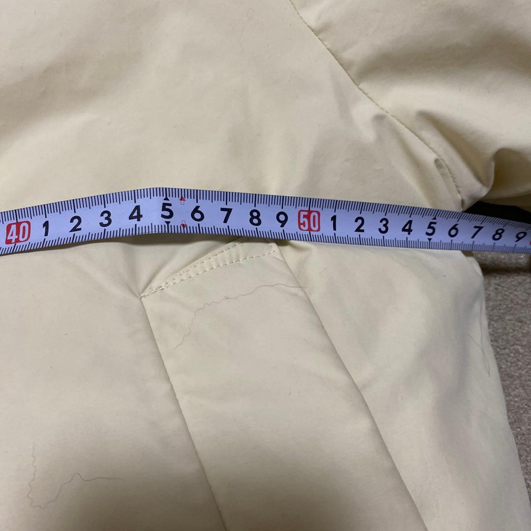 希少未使用に近い　ダントンハイロフトフーデットダウンジャケット　Ｍ　オフホワイト