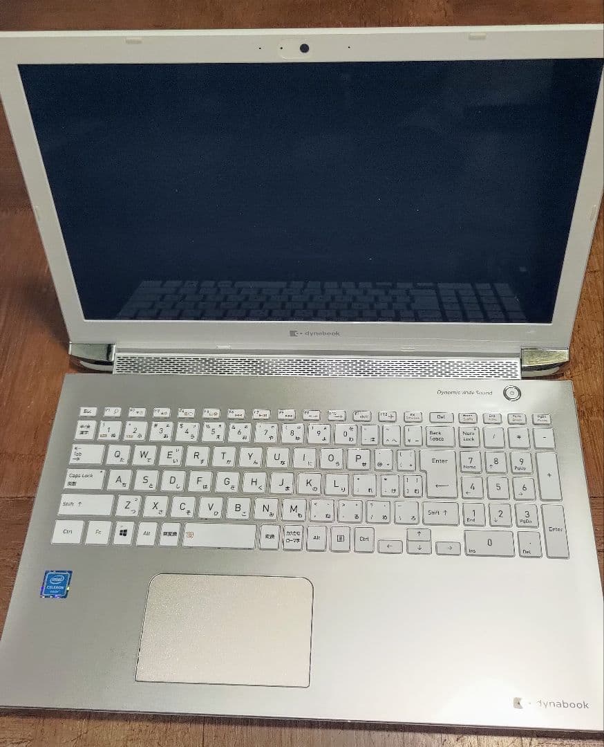 しろたん中古dynabook P1T4LPB　15.6inノートPC初期化
