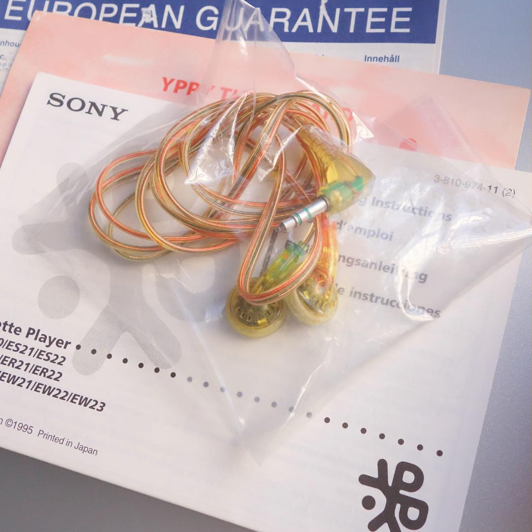 【動作品】超希少 YP-EW22 ソニー カセットテーププレーヤー ウォークマン