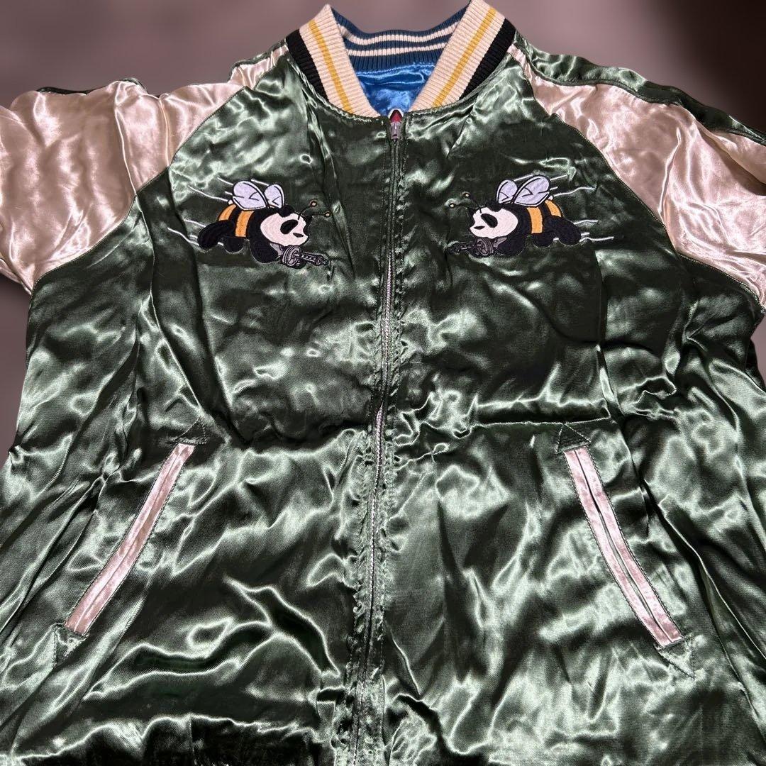 PANDIESTA スカジャン パンダ ハチ パンディエスタ リバーシブル