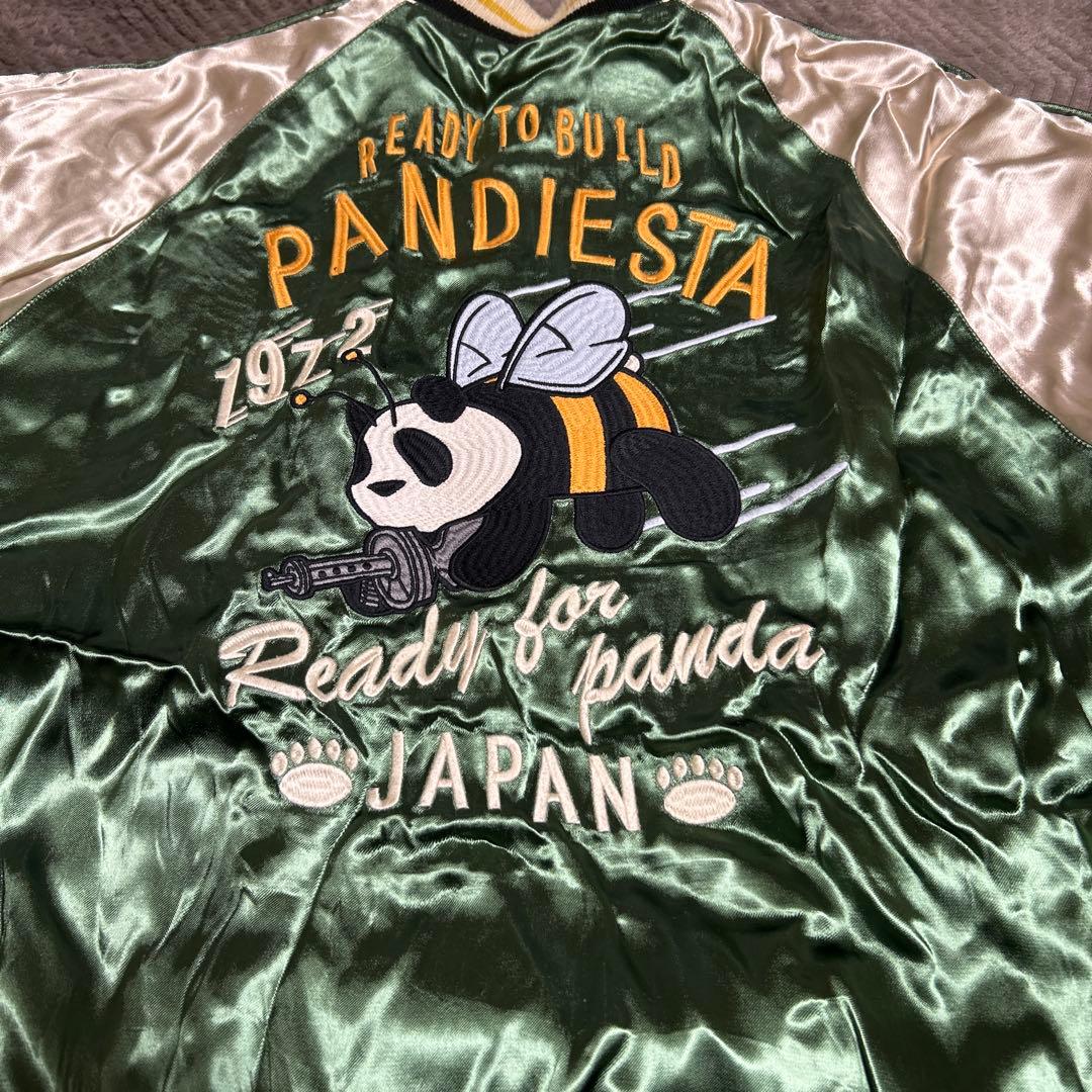 PANDIESTA スカジャン パンダ ハチ パンディエスタ リバーシブル