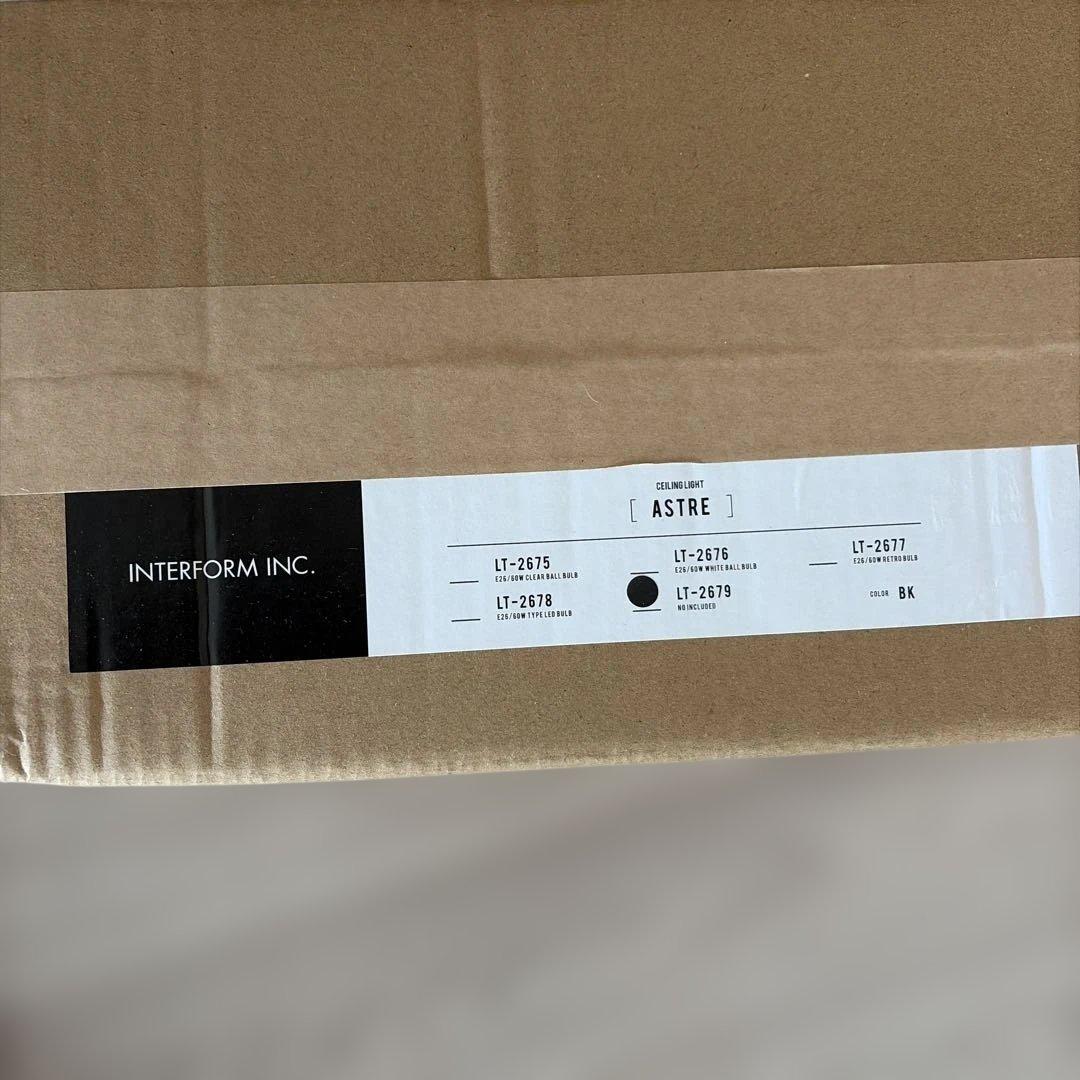 み*ー様 【未開封品】Astre アストル シーリングライト ブラック