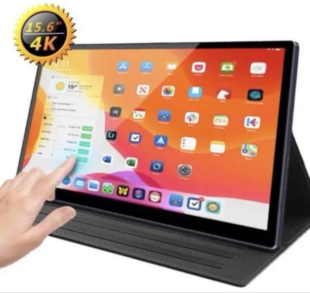 4Kモバイルモニター・タッチパネル操作OK・遅延なく高感度・アンチグレア