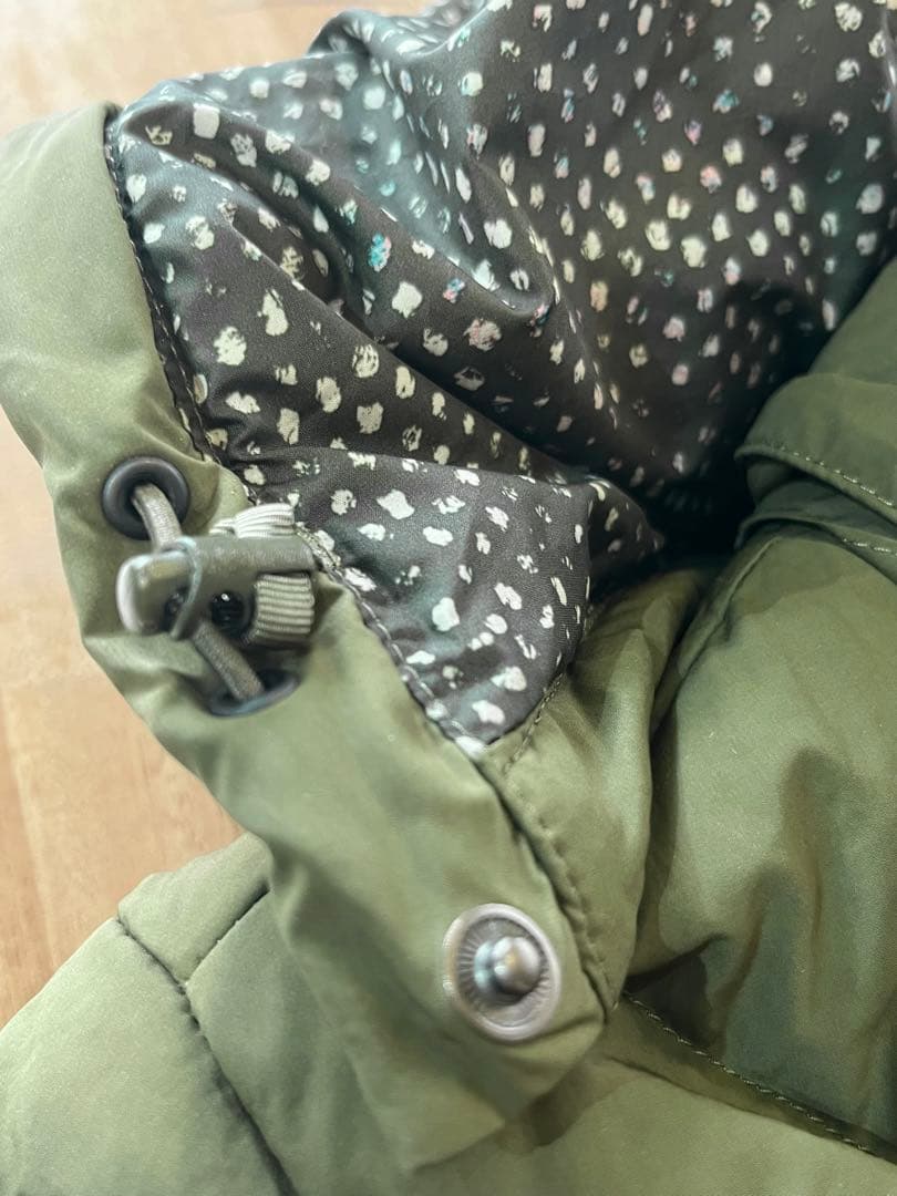 美品 2016ノースフェイス　ダウンコート レディース カーキ