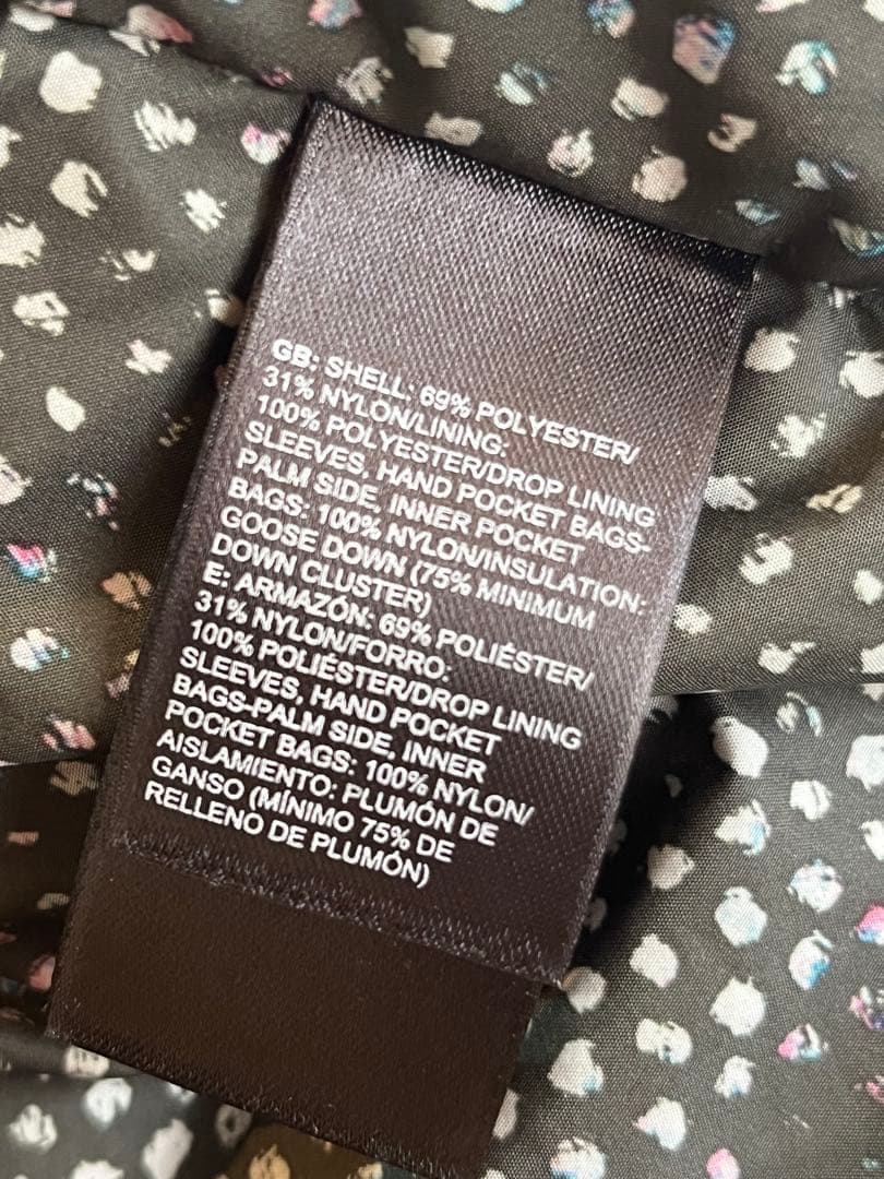 美品 2016ノースフェイス　ダウンコート レディース カーキ