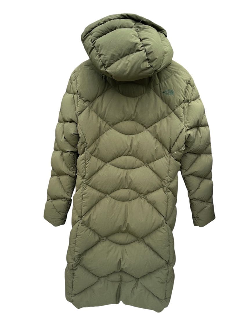 美品 2016ノースフェイス　ダウンコート レディース カーキ