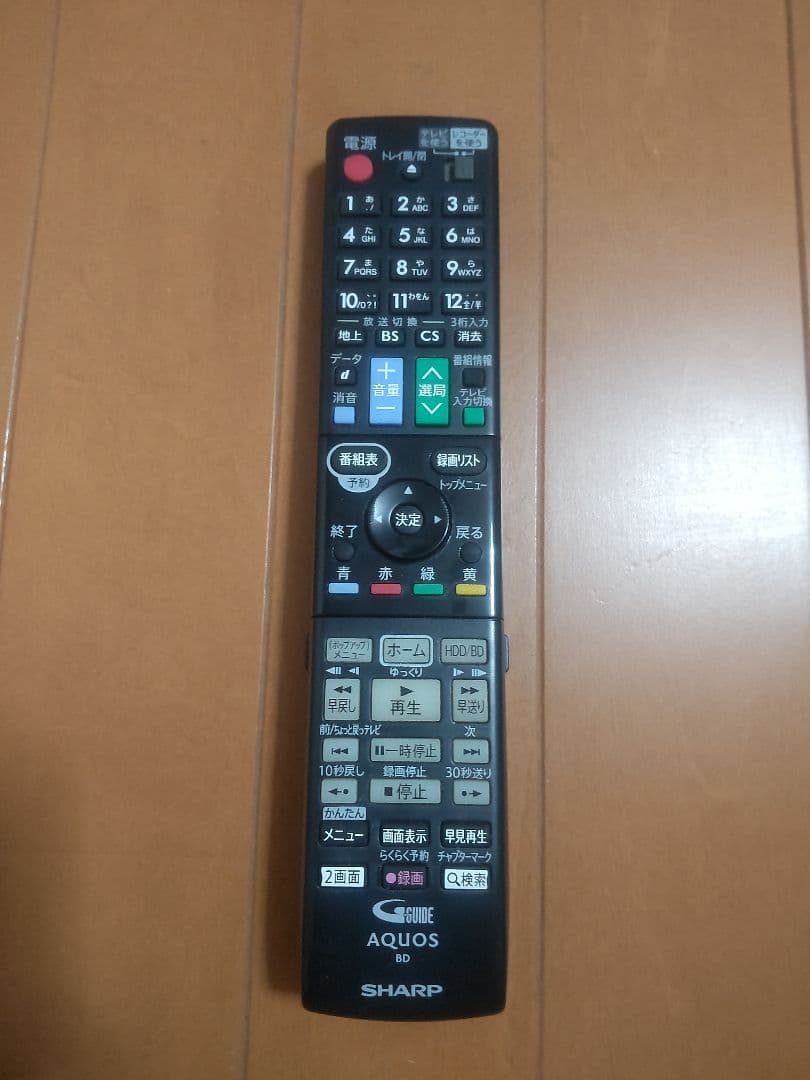 シャープ　AQUOS　BD―W560 500GB→1TB プチメンテ済み