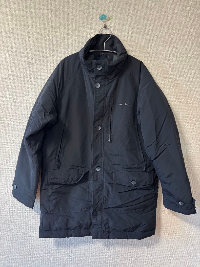 モンベル ⭐︎ハスキーコート⭐︎ダウン Lサイズ ⭐︎ブラック