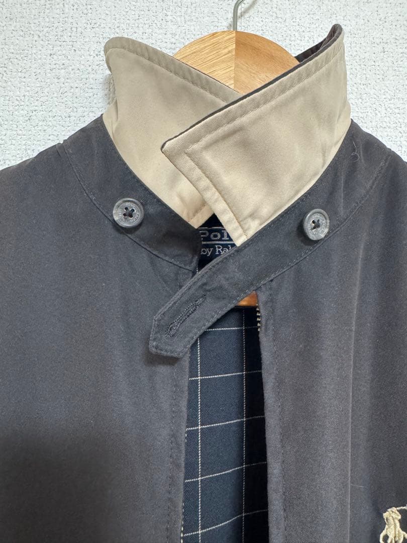 【美品/希少サイズ】ラルフローレン　スウィングトップ　ブラック