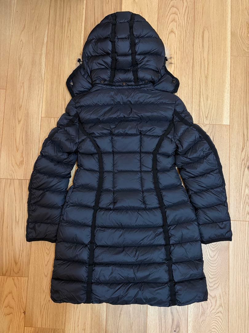 【極美品】モンクレール　エルミファーブラックサイズ:1 hermifur