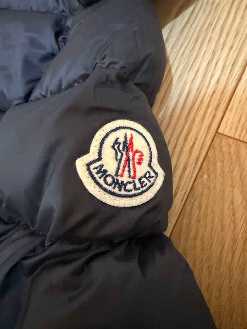 【極美品】モンクレール　エルミファーブラックサイズ:1 hermifur