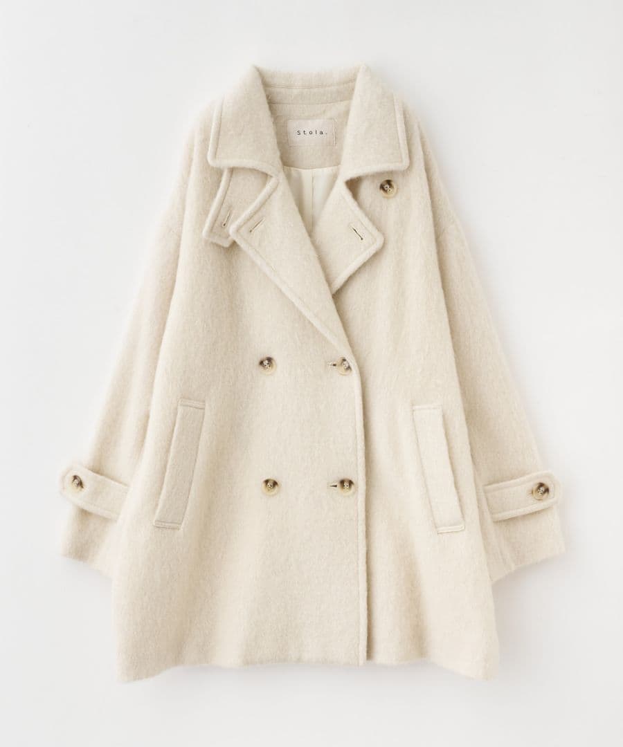 新品タグ付き　stola シャギーコート