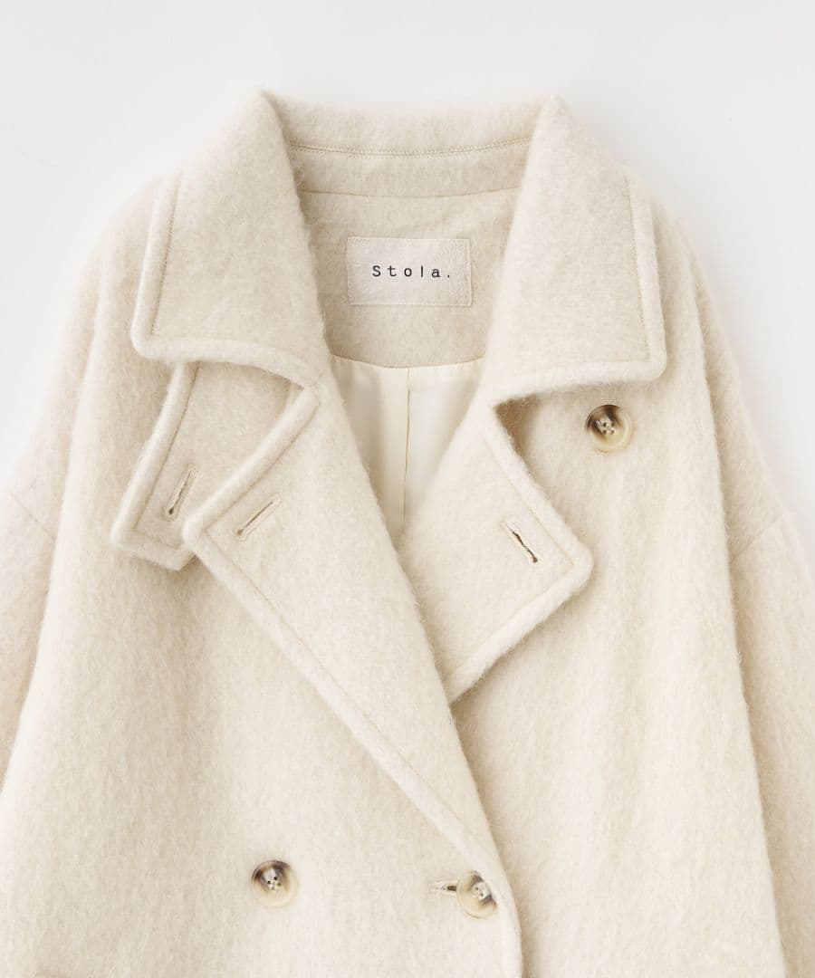 新品タグ付き　stola シャギーコート