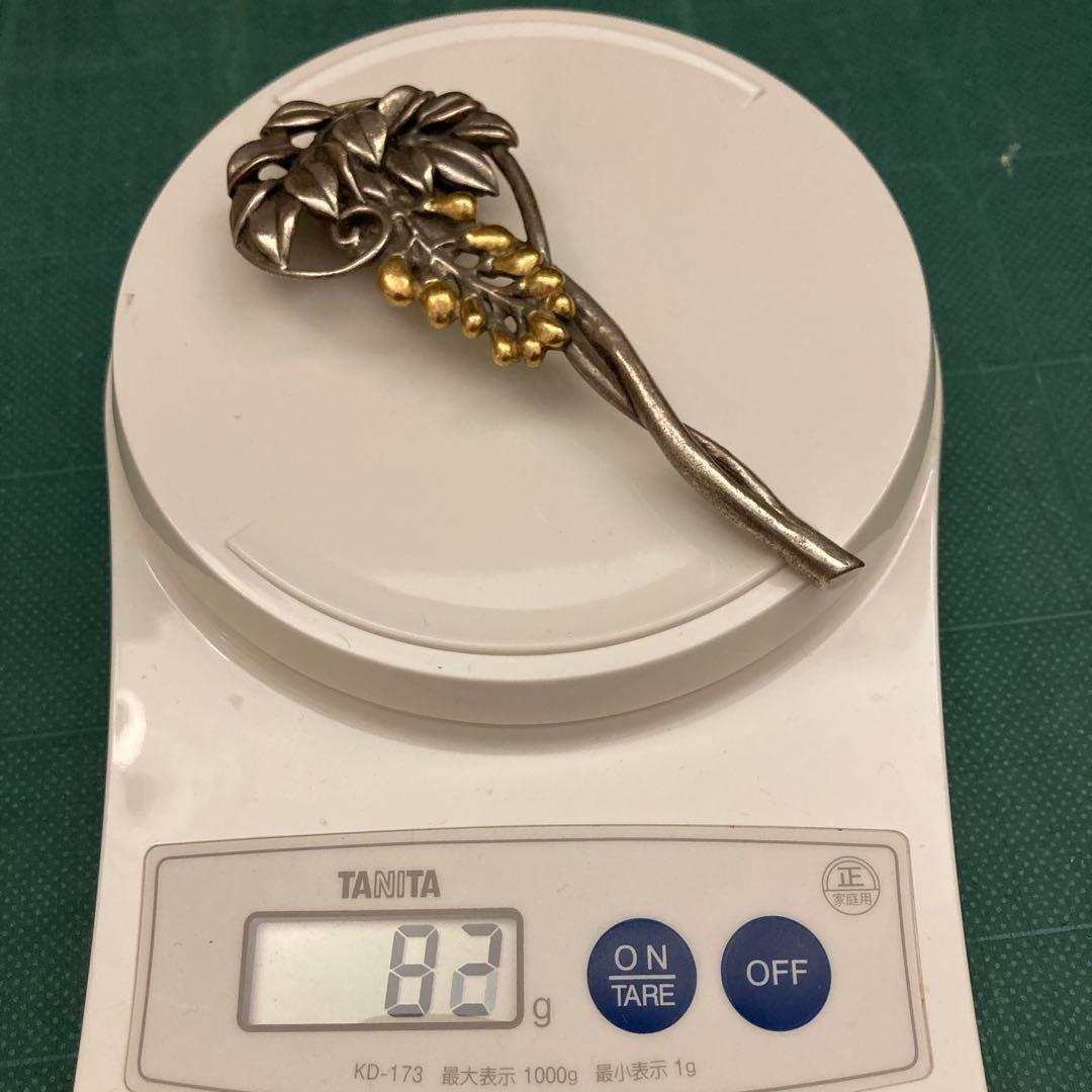 純銀　栓抜き　河西泰三