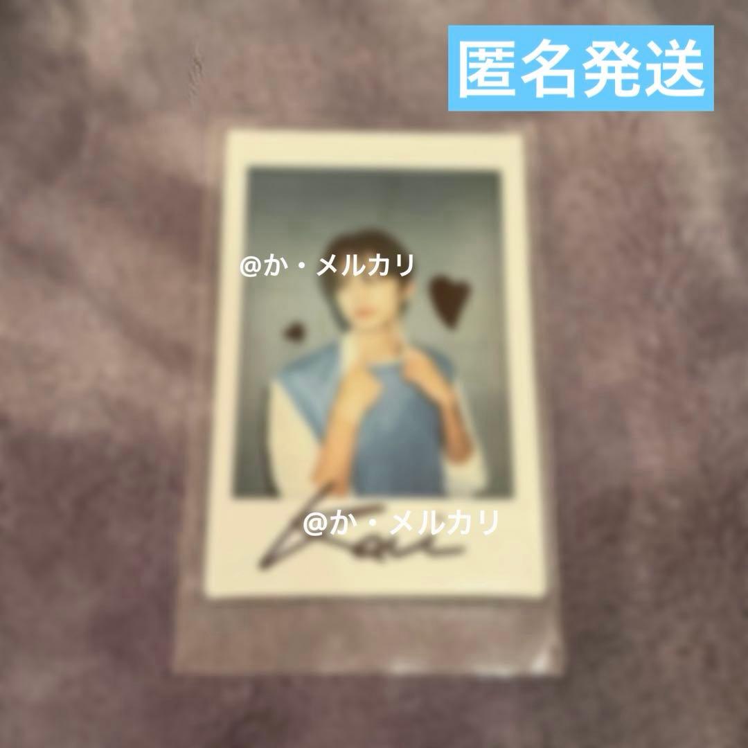 YUHZ カイ ファンコン 直筆サイン チェキ