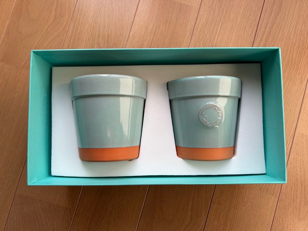 TIFFANY & CO フラワーポット テラコッタ 植木鉢 ティファニー