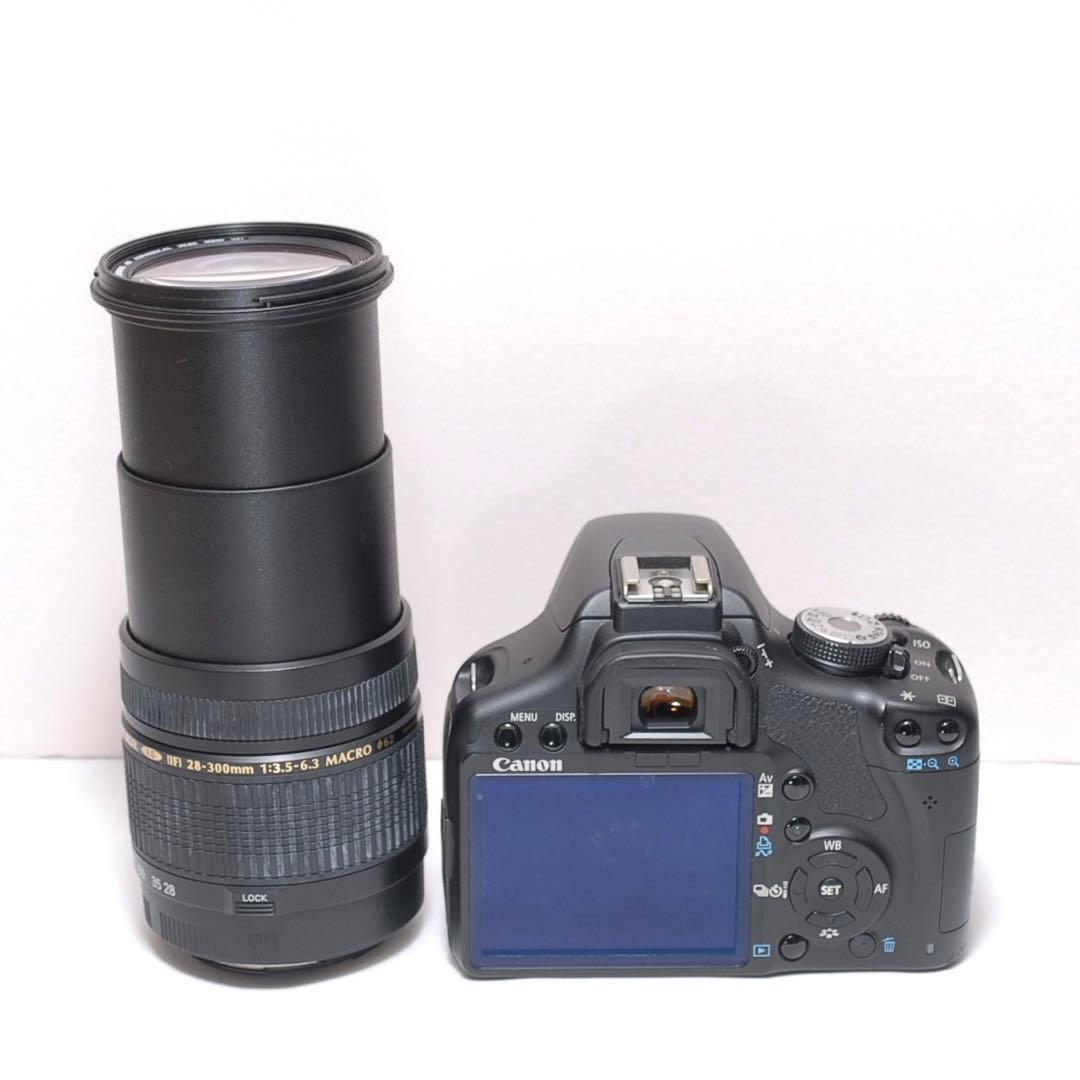 ✨長時間の撮影も安心✨CANON KISS X3✨シングルレンズ✨高倍率レンズ