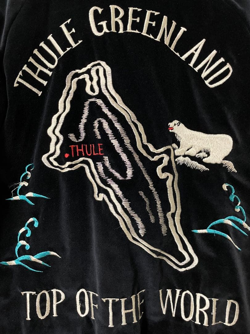 テーラー東洋　別珍キルトスカジャン　グリーンランド X 鷹　TT11147 M