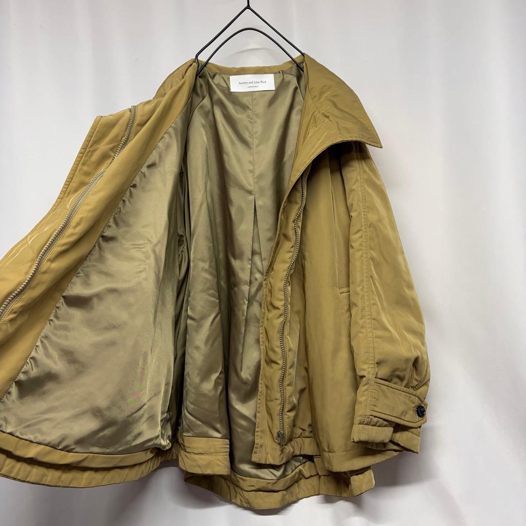 定価¥31,900 Audrey and John Wad スタンドカラーコート