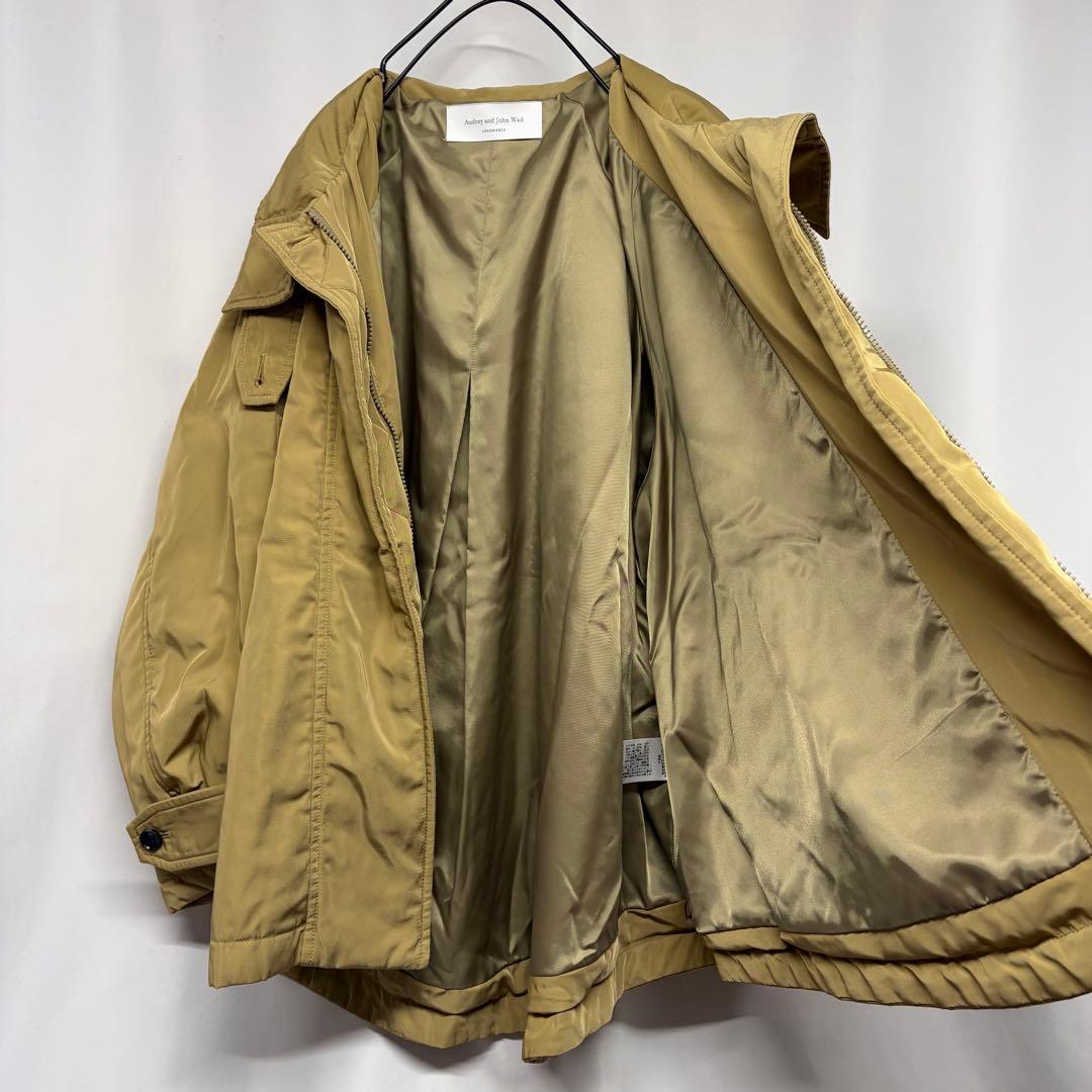 定価¥31,900 Audrey and John Wad スタンドカラーコート