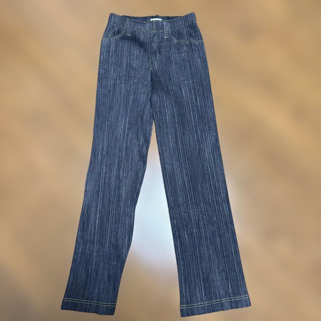 PLEATS PLEASE デニムスタイルパンツ サイズ2