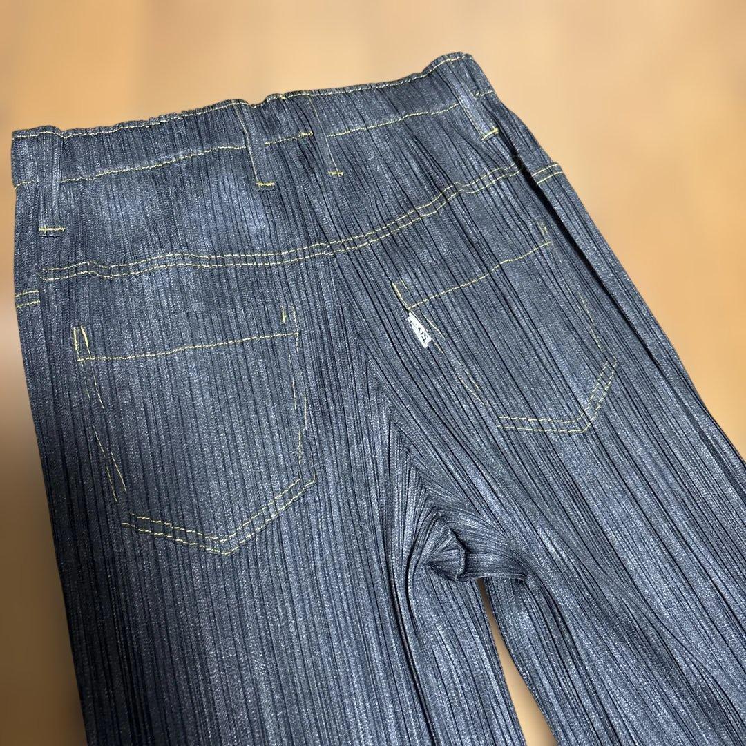 PLEATS PLEASE デニムスタイルパンツ サイズ2