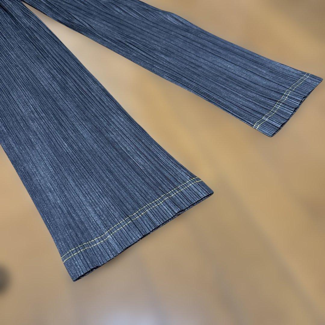 PLEATS PLEASE デニムスタイルパンツ サイズ2