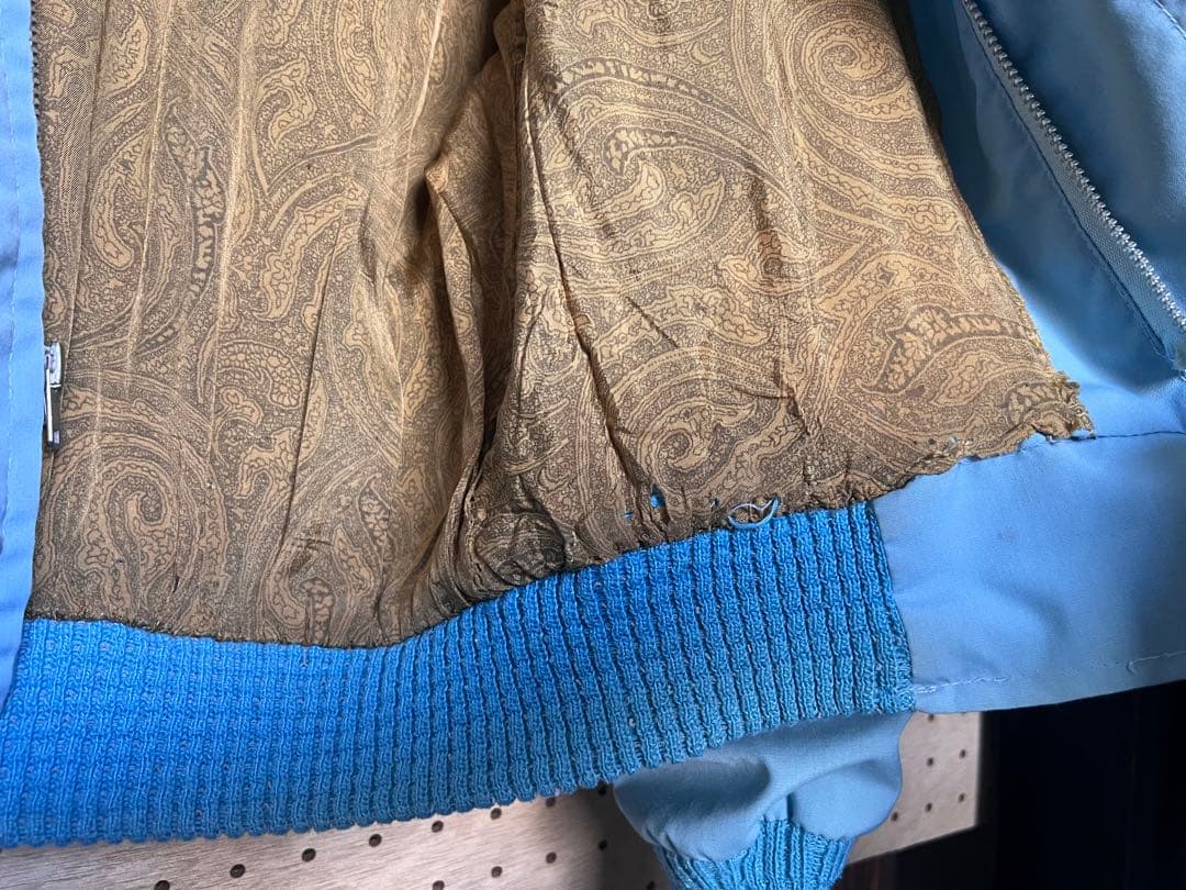 ダービオブサンフランシスコ ダービージャケット　70s タロンジップ